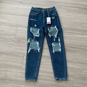 Zara Distressed Denim Jeans